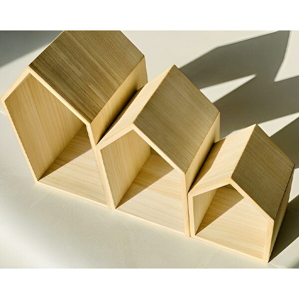 増田桐箱店 Book House Nest mini 3個セット ブックハウス ネストミニ