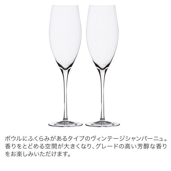 リーデル Riedel シャンパングラス 2脚セット ソムリエ バリューパック 