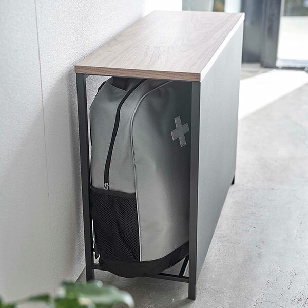 収納付き玄関ベンチ タワー tower 山崎実業 タワーシリーズ 収納 収納