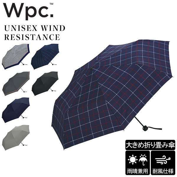 Wpc. ダブリュピーシー 折りたたみ傘 ユニセックス ウィンド
