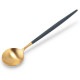 �����ݡ��� Cutipol GOA ���� �ǥ����ȥ��ס��� �֥롼�ߥ������ Dessert spoon Blue Gold ���ƥ�쥹 ���ȥ�꡼ ��