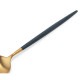 �����ݡ��� Cutipol GOA ���� �ǥ����ȥ��ס��� �֥롼�ߥ������ Dessert spoon Blue Gold ���ƥ�쥹 ���ȥ�꡼ ��