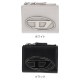 �ǥ������� DIESEL ����ޤ���� 1DR BI-FOLD ZIP II ��ǥ�����������å� �ߥ˺��� �����ɼ�Ǽ ����ѥ��� �����ץ졼���դ� �ǥ��꡼�桼�� ���ʥåץܥ����� X09888 PR818 T1003 ��