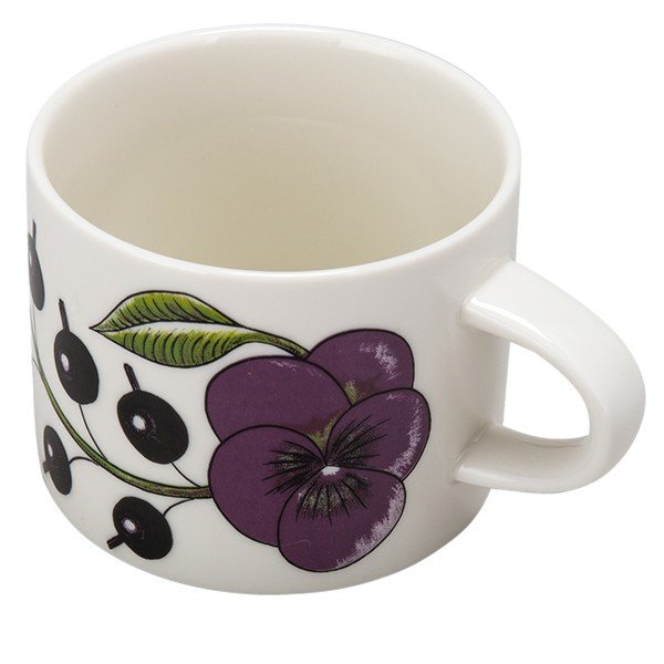 ����ӥ� Arabia �ѥ�ƥ��å� �ѡ��ץ� ���åס��������� 180mL ���� ���� Paratiisi Purple Cup & Saucer �����ҡ����å� �̲� ���ե� £��ʪ ������ ��