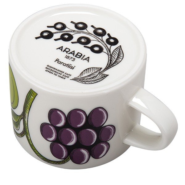 ����ӥ� Arabia �ѥ�ƥ��å� �ѡ��ץ� ���åס��������� 180mL ���� ���� Paratiisi Purple Cup & Saucer �����ҡ����å� �̲� ���ե� £��ʪ ������ ��