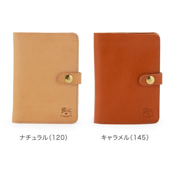 IL BISONTE イルビゾンテ 二つ折り財布 コンパクト　メンズ　レディース IL BISONTE イルビゾンテ 財布 2つ折ラウンドジップコンパクト