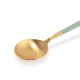 �����ݡ��� Cutipol GOA ���� �ǥ����ȥ��ס��� ����ɥ�ߥ������ Dessert spoon Celadon Gold ���ƥ�쥹 ���ȥ�꡼ ��