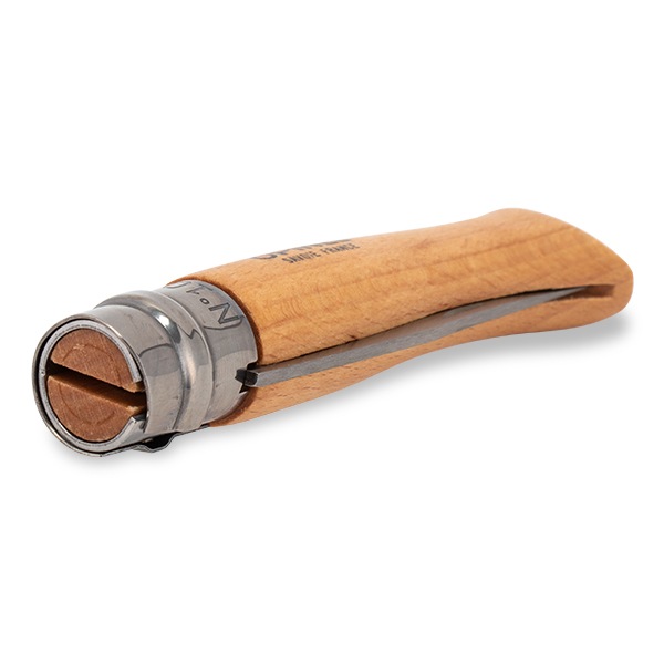 ���ԥͥ� Opinel �����ȥɥ��ʥ��� No.10 ���ƥ�쥹�������� 10cm �ޤꤿ���ߥʥ��� 123100 N��10 inox ������ ����� �л� ��