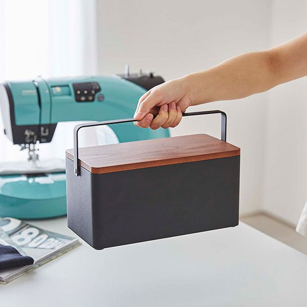 裁縫箱 小型ミシン 収納箱 アンティーク ミシン ハンドメイド便利
