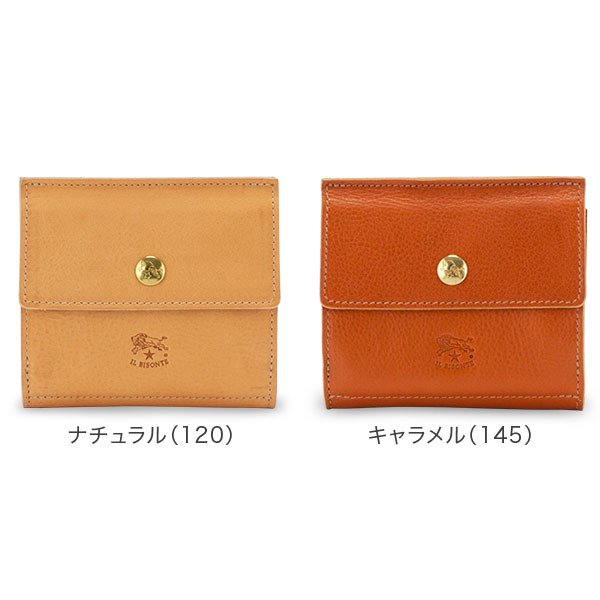 ӥ Il Bisonte ޤ C0910 P WALLET  ѥ 쥶   ץ쥼 å쥹 