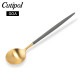 �����ݡ��� Cutipol GOA ���� �ǥ����ȥ��ס��� ���졼�ߥ������ Dessert spoon Grey Gold ���ƥ�쥹 ���ȥ�꡼ ��