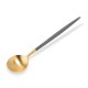 �����ݡ��� Cutipol GOA ���� �ǥ����ȥ��ס��� ���졼�ߥ������ Dessert spoon Grey Gold ���ƥ�쥹 ���ȥ�꡼ ��