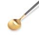 �����ݡ��� Cutipol GOA ���� �ǥ����ȥ��ס��� ���졼�ߥ������ Dessert spoon Grey Gold ���ƥ�쥹 ���ȥ�꡼ ��