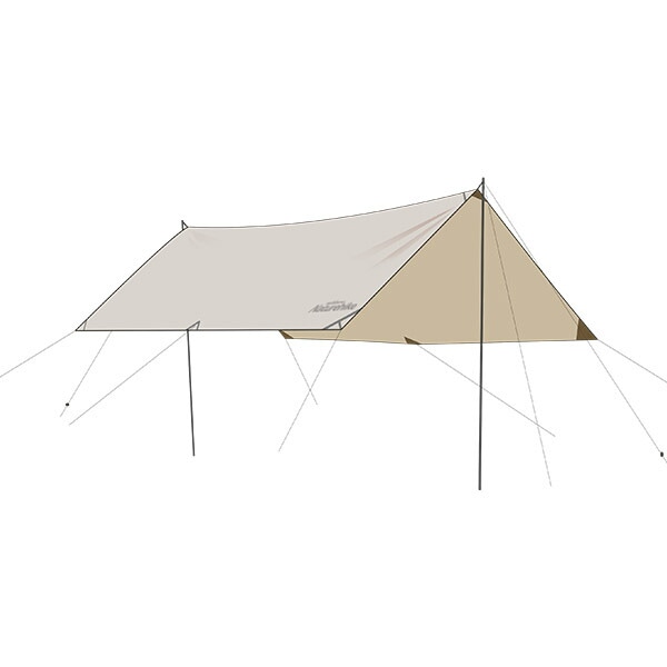 ネイチャーハイク Naturehike 屋根型 タープ 500×292cm NH20TM006