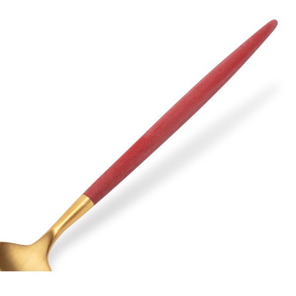 �����ݡ��� Cutipol GOA ���� �ǥ����ȥ��ס��� ��åɡߥ������ Dessert spoon Red Gold ���ƥ�쥹 ���ȥ�꡼ ��