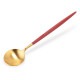 �����ݡ��� Cutipol GOA ���� �ǥ����ȥ��ס��� ��åɡߥ������ Dessert spoon Red Gold ���ƥ�쥹 ���ȥ�꡼ ��