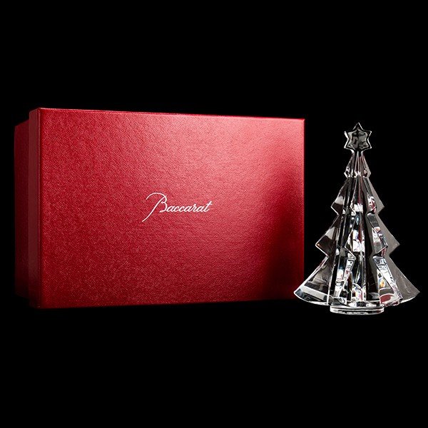 バカラ Baccarat 置物 遅れてごめんね クリスマスオーナメント