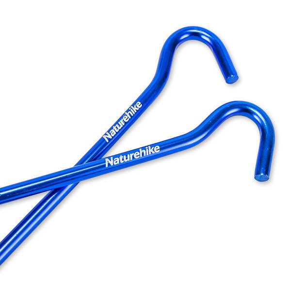 ネイチャーハイク Naturehike テント ペグ 8本セット フック型