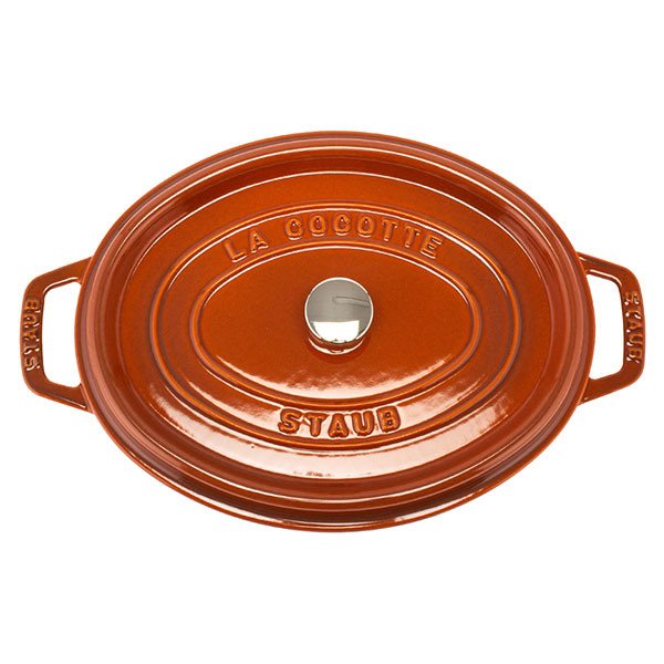 STAUB赤い鋳鉄製オーバル鍋 STAUB ピコ・ココット オーバル 23cm | 新着 | plywood(プライウッド)