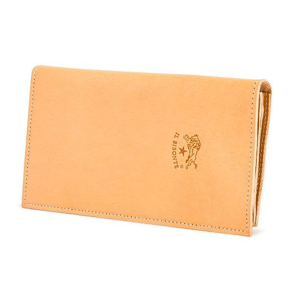 IL BISONTE革財布 イルビゾンテ Il Bisonte 財布 二つ折り 長財布 C0974 P PORTAFOGLIO