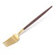 ݡ Cutipol GOA  ǥȥե ֥饦ߥ Dessert fork Brown Gold ƥ쥹 ȥ꡼ 