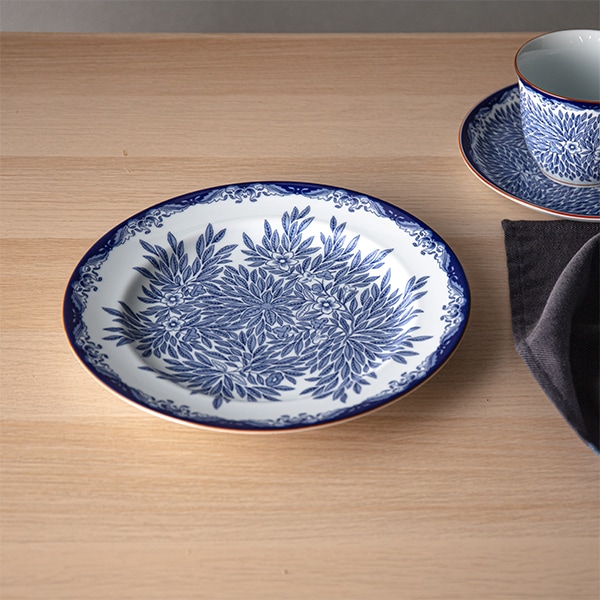 アンティーク ロールストランド プレート お皿 検/フランス ブルーフルーテッド アンティーク ロールストランド プレート お皿 検/フランス ブルー