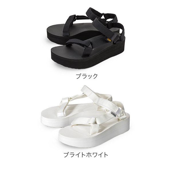 在庫限り 厚底 TEVA テバ FOOTWEAR フットウェア W FLATFORM