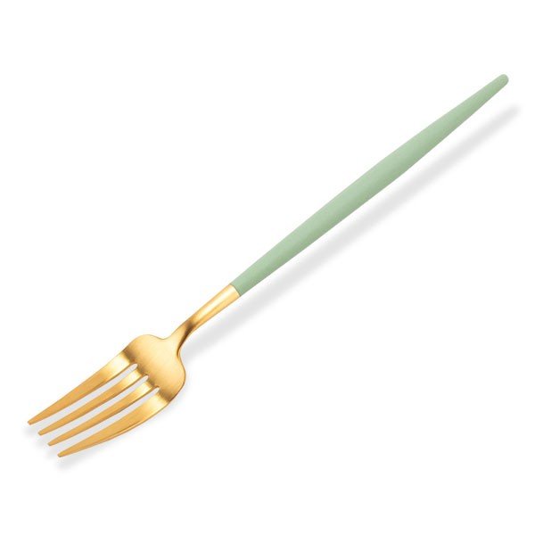 �����ݡ��� Cutipol GOA ���� �ǥ��ʡ��ե����� ����ɥ�ߥ������ Dinner fork Celadon Gold ���ƥ�쥹 ���ȥ�꡼ ��