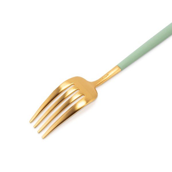 �����ݡ��� Cutipol GOA ���� �ǥ��ʡ��ե����� ����ɥ�ߥ������ Dinner fork Celadon Gold ���ƥ�쥹 ���ȥ�꡼ ��