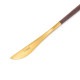 ݡ Cutipol GOA  ǥȥʥ ֥饦ߥ Dessert knife Brown Gold ƥ쥹 ȥ꡼ 