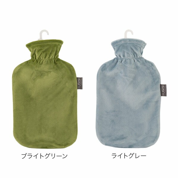 新品未使用 ファシー 湯たんぽ  2L ナチュラルウール 6786 Fashy 国内検針済】 ファシー Fashy 湯たんぽ ソフトベロア カバー付き