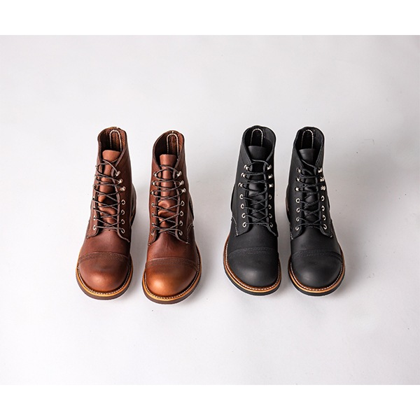 RED WING ブラウンレザー ワークブーツ REDWING - レッドウィング／RED WING ワークブーツ シューズ 靴 メンズ