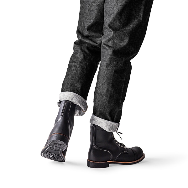 FRSHIPレッドウィング RED WING ワークブーツ レザー アイアン