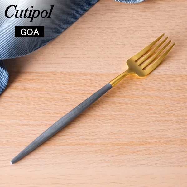 �����ݡ��� Cutipol GOA ���� �ǥ��ʡ��ե����� ���졼�ߥ������ Dinner fork Grey Gold ���ƥ�쥹 ���ȥ�꡼ ��