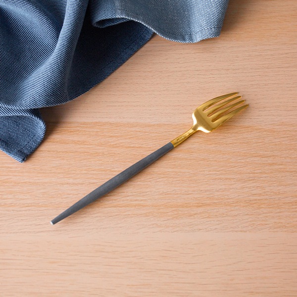 �����ݡ��� Cutipol GOA ���� �ǥ��ʡ��ե����� ���졼�ߥ������ Dinner fork Grey Gold ���ƥ�쥹 ���ȥ�꡼ ��