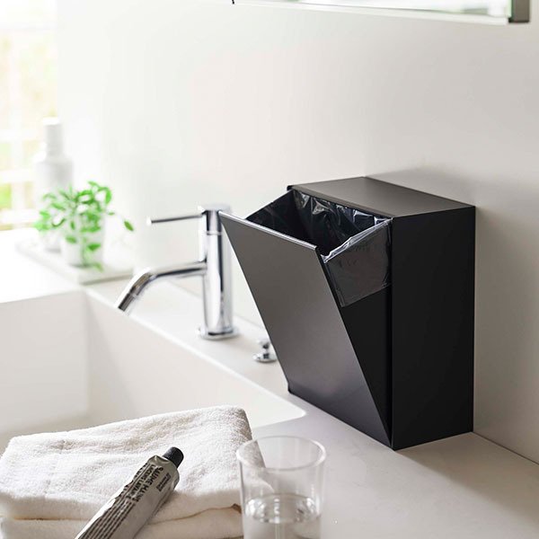 ウォールダストボックス&収納ケース タワー tower 山崎実業 ゴミ箱