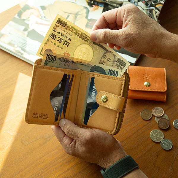 イルビゾンテ Il Bisonte 財布 二つ折り財布 C0960 P PORTAFOGLIO 小銭