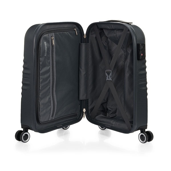 ����ꥫ��ġ��ꥹ���� American Tourister �����ĥ����� �ĥ����ȥ������֥� �ĥ����� �������֥� ���ԥʡ� ����������� 1��3�� 31L QC6*00006 19006 41006 TWIST WAVES SPINNER 55/20 TSA RL ����꡼������ ��