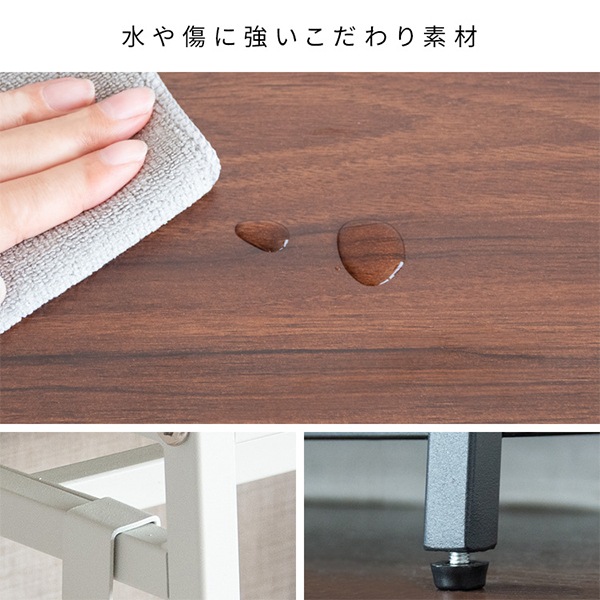 棚付きバッグハンガー メルサ ホワイト [6050] 宮武製作所 棚付きバッグハンガー Mersa（メルサ）カバン掛け
