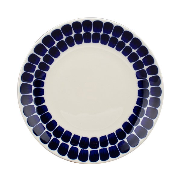 ӥ Arabia  21cm ȥ Хȥ֥롼 Tuokio Plate Cobalt Blue 滮   ̲ ץ쥼 1005550 6411800083805