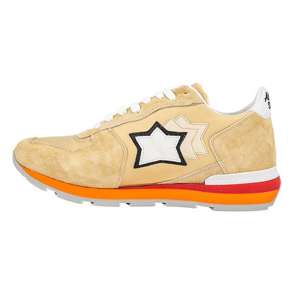 新品正規品／イタリア製☆Atlantic STARS （アトランティックスターズ）ハンドメイド スニーカ SIRIUS KS-63R 44(27.5cm～28.0cm) イタリア製 メンズ スニーカー Atlantic STARS