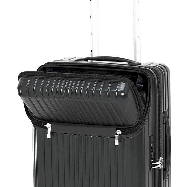 アジアラゲージ アジア・ラゲージ FilPake フィルパケ トップオープン (52L-62L) ファスナータイプ スーツケース 拡張 エキスパンダブル キャスターストッパー Mサイズ 5〜7泊用 手荷物預け入れ無料規定内 ALI-6060TP-22W アジアラゲージ A.L.I Filpake フィルパケ トップオープン 52L＋10L 5