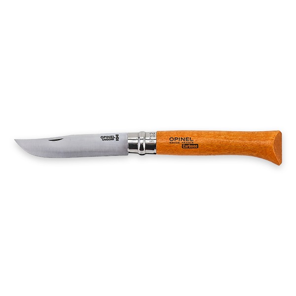 ���ԥͥ� Opinel �����ȥɥ��ʥ��� No.12 �����ܥ󥹥����� 12cm �ޤꤿ���ߥʥ��� 113120 Carbone (N��12VRN) ������ ����� �л� ��