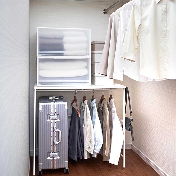 ���̥���꡼���������å� ��� ����¶� tower ��51��92cm �ۥ磻�� �֥�å� 4370 4371 ������꡼�� yamazaki ��