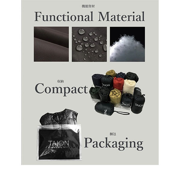 �������� TAION �١����å� V�ͥå� ���󥰥�����٥��� ����ʡ� ��ǥ����� ������ �������� ���� �饤�ȥ����� �� �� �� �ɴ� �����奢�� ι�� �����ȥɥ� V NECK LONG DOWN VEST WOMEN TAION-W001-LONG ��