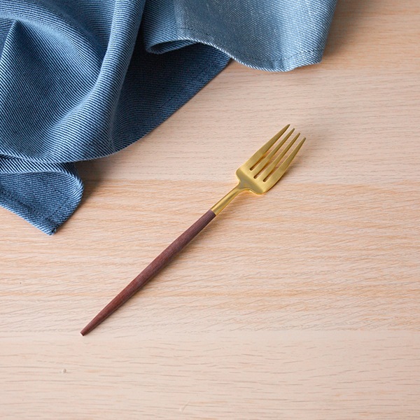 �����ݡ��� Cutipol GOA ���� �ե��å���ե����� �֥饦��ߥ������ Fish fork Brown Gold ���ƥ�쥹 ���ȥ�꡼ ��