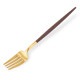 �����ݡ��� Cutipol GOA ���� �ե��å���ե����� �֥饦��ߥ������ Fish fork Brown Gold ���ƥ�쥹 ���ȥ�꡼ ��