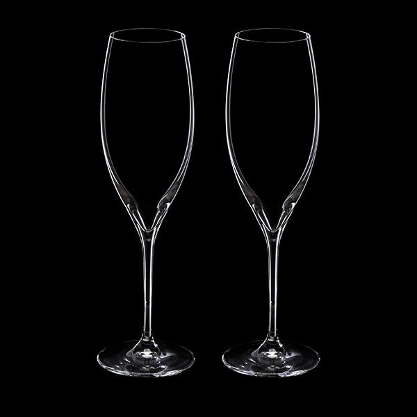 リーデル Riedel シャンパングラス 2個セット グレープ＠リーデル 