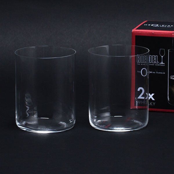 Riedel �꡼�ǥ� The O wine Tumbler ���� ����֥顼 H2O Whiskey ���������� ���ꥢ(Ʃ���� 414/2 �磻�󥰥饹 ������ ��