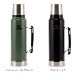 Stanley ������졼 Classic Vacuum Bottle ������Ǯ���ƥ�쥹�ܥȥ� 1L ���� ���ƥ�쥹���� ������ �����ȥɥ� ������ ��